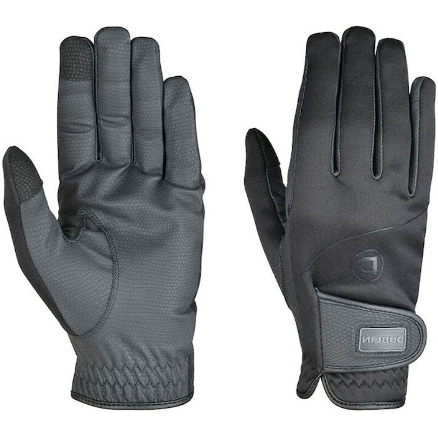 2025 Dublin Everyday Softback Riding Gloves 1022303 - Black